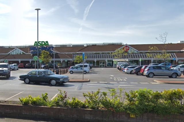 Fifteen incidents, including 10 shoplifting offences, were reported to have taken place "on or near" this location.