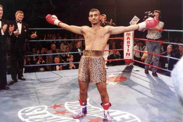 Milking the applause: The one and only Naseem Hamed 