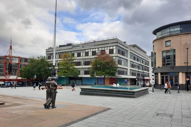 John Lewis closed its department store in Sheffield city centre in January with the loss of 299 jobs