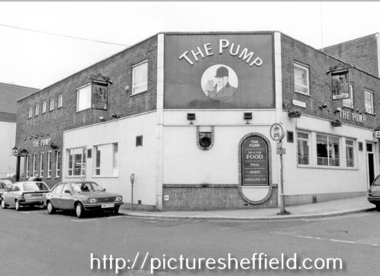 The Pump, near The Moor, on the junction of Cumberland Way and Earl Street, Sheffield city centre, pictured in 1991. There is no trace of it now. PIcture: Picture Sheffield