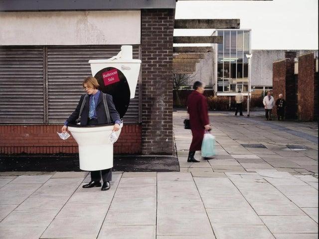 Toilet head. Made famous in this S1jobs advert with the saying: "Haw lavvy heid, you're getting it."