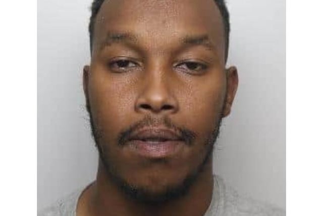 Warsame Ibrahim left a 29-year-old man fighting for his life in hospital after he was stabbed at a party in Fox Hill following a night out. Officers found blood-stained cushion covers in the washing machine at an address on Edge Well Way, where the party had taken place in May this year, as well as two knives and a large 'Rambo-style' knife hidden under the sofa. Ibrahim, aged 27, of Dorset Street, Sheffield, pleaded guilty to wounding with intent. He was sentenced at Sheffield Crown Court on Monday, October 31 to 10 years in prison.