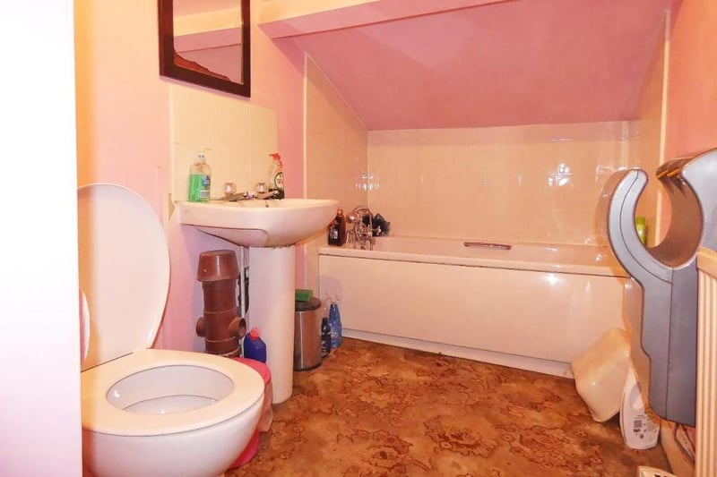 A bathroom inside the property.