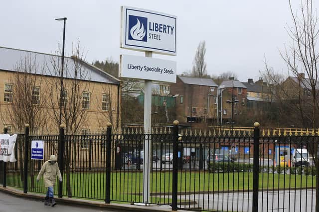 Liberty Speciality Steels, Stocksbridge. Unions want action to ensure more UK steel is used in building HS2. Picture: Chris Etchells