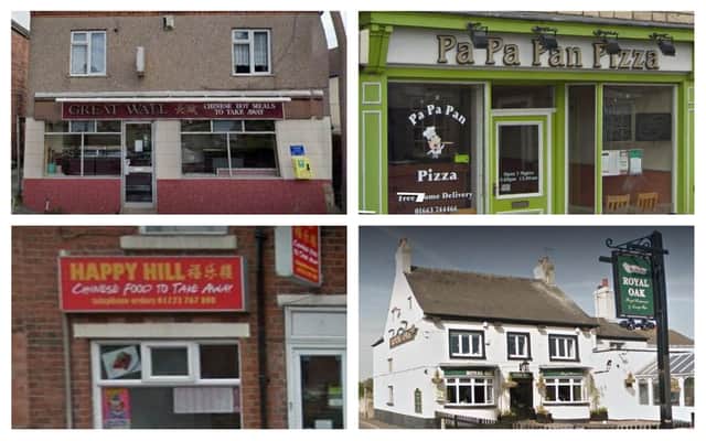 North Derbyshire's lowest-rated food hygiene venues, according to Food Standards Agency