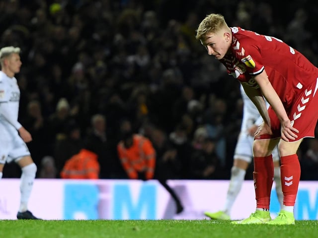 The 22-year-old midfielder has joined the Gas for an undisclosed fee. He made two senior appearances for Boro and has agreed a two-year deal with Rovers. Picture: George Wood/Getty Images
