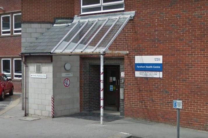 Fareham Centre Practice, on Osborn Road, was rated  89% good and 3% poor by patients.