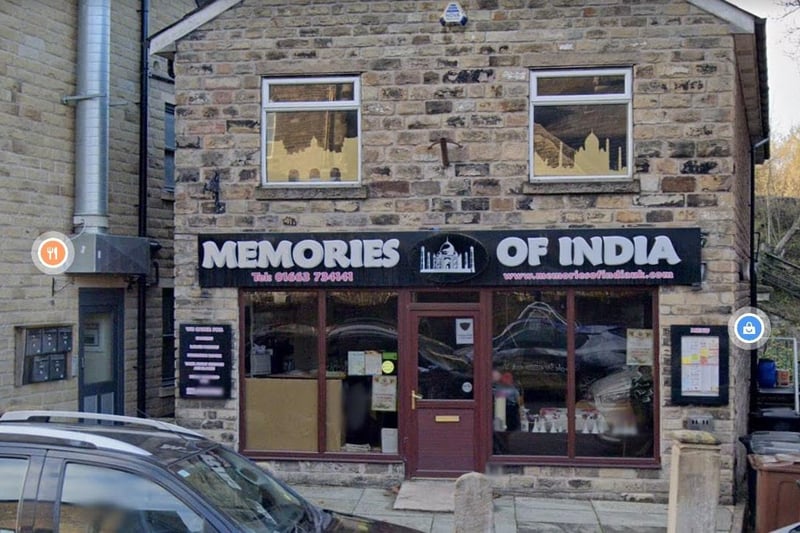 Currently only offering takeaway, Memories of India is located on Buxton Road.