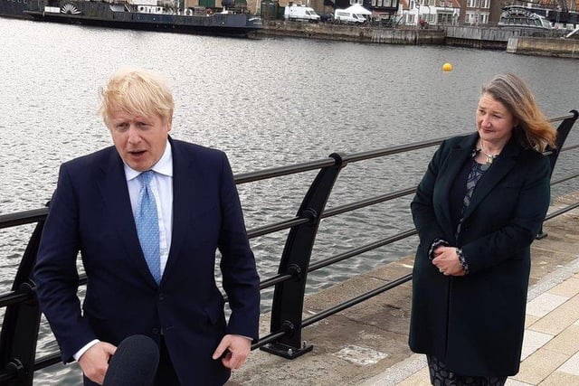 The Prime Minister visited Hartlepool on May 7 after the town elected its first Conservative Jill Mortimer as MP .