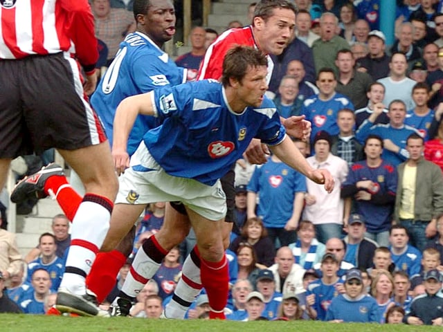 Pompey's second goalscorer used to snuff out Premiership strikers - now he's fighting crime. He's now working for the police force in his native Netherlands, specialising in forensics.