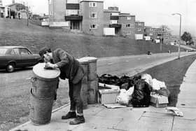 Sheffield Corporation Cleansing Department - emptying the bins in 1970
