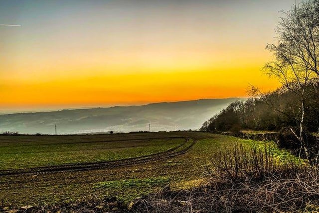 Sunset at the top of Jawbone taken by @JohnDalby7