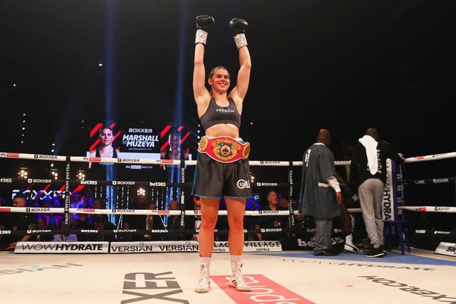 Town boxer Savannah Marshall defended her WBO middleweight title in stunning fashion against Lolita Muzeya with a devastating stoppage in round two.