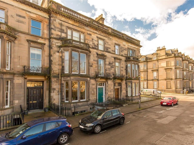 An immaculately presented four-bedroom ground and garden flat over two floors of an impressive stone built Victorian townhouse - Offers over £1,095,000.
