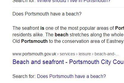 Come down to Southsea seafront and you will find out the answer.