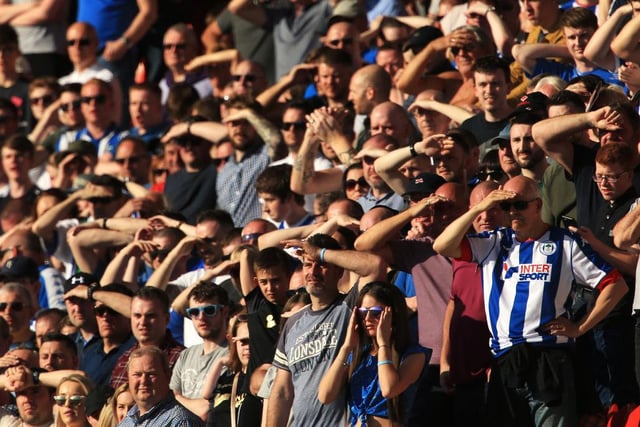 Wigan Athletic are among the front runners in League One this season following a summer of investment which including the acquisition of Black Cats Max Power and Charlie Wyke. The 2013 FA Cup winners have spent three of the last six seasons at League One level and average just under 10,000 fans at the DW Stadium.  (Photo by Stephen Pond/Getty Images)