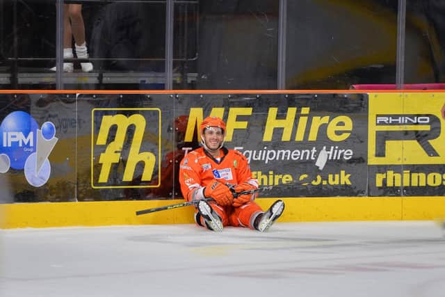The very popular Martin latal is coming back to Sheffield Steelers for next season. Picture: Dean Woolley
