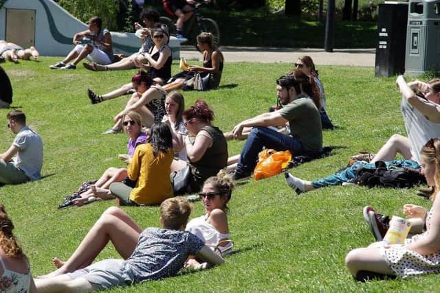 A heatwave has brought extremely warm weather to Sheffield over the weekend with lots of opportunities for sunbathing, but this is when it is set to cool down and rain is set to return to the city, according to the Met Office.