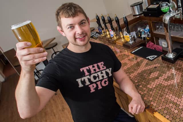 Ted Finley, of the Itchy Pig Alehouse in Broomhill. Picture: Dean Atkins.