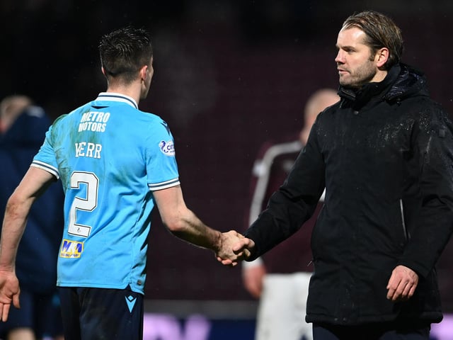 Hearts boss Robbie Neilson admitted he was “very, very disappointed” with his team in their 2-1 loss at home to Dundee. The third-place side were booed off after losing a first-half lead. Neilson bemoaned the defensive display. He said: “We’ve had a brilliant defensive record recently. But at this moment in time we’ve not and we need to get back to that. We’re maybe not taking the chances we should. But at our end of the park we should be miles better.” (The Scotsman)