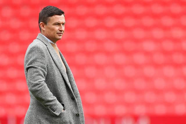 Paul Heckingbottom, the Sheffield United manager: Cameron Smith/Getty Images