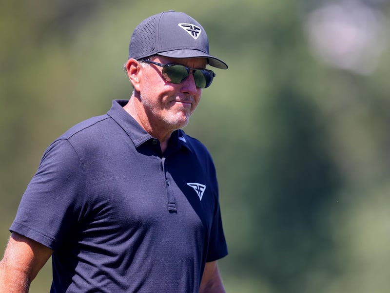American golfer Phil Mickelson has won 45 events on the PGA Tour and currently plays in the LIV Golf League. He has an astonishing net worth of $300 million.