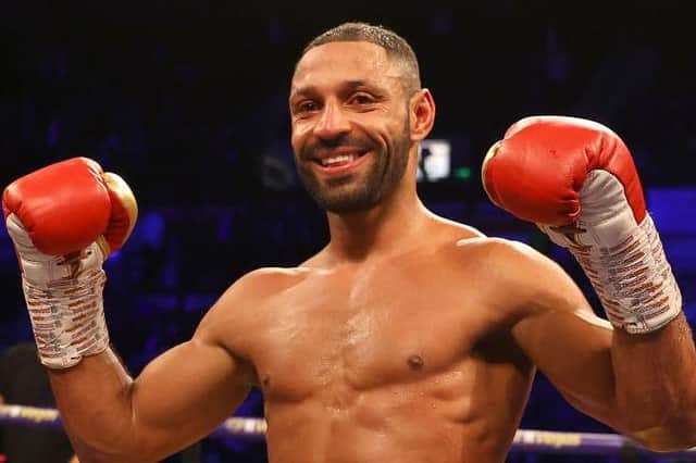 Kell Brook, pictured after beating Mark DeLuca earlier this year. Photo: Richard Heathcote/Getty Images
