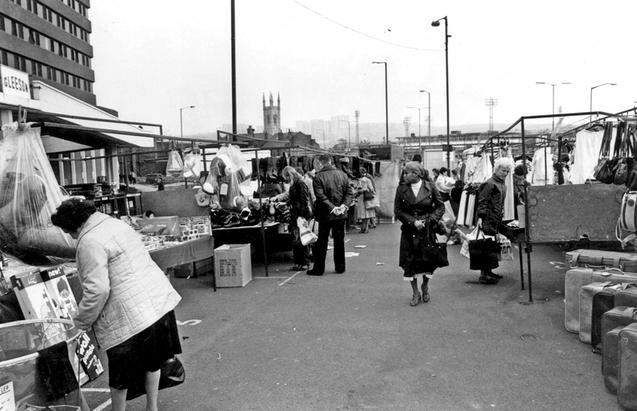 Moorfoot Market,  1981 (picture S01923)