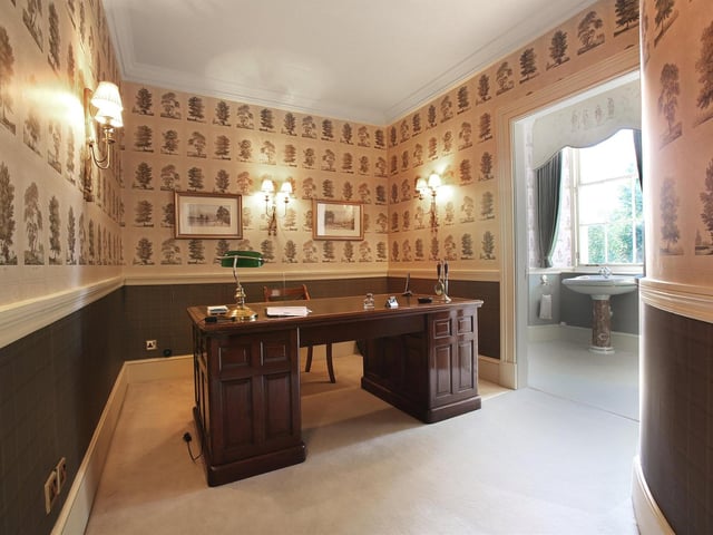 The imposing home has been decorated to a high standard