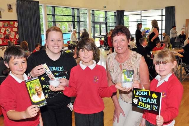 Shotton Hall Primary school pupils are pictured at their 2012 international coffee afternoon. Were you there?