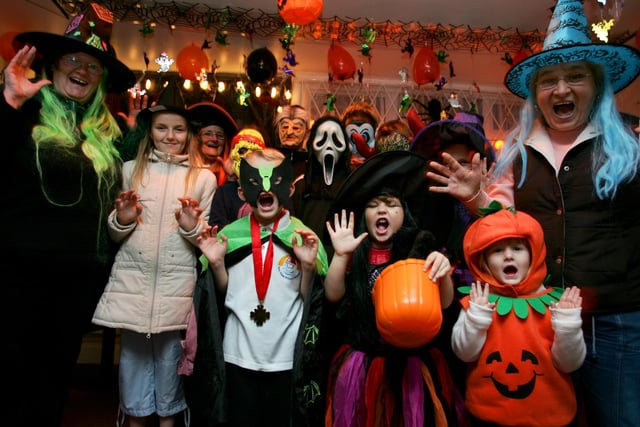 A Halloween night part at the Horsley Hill Residents Association in 2006.