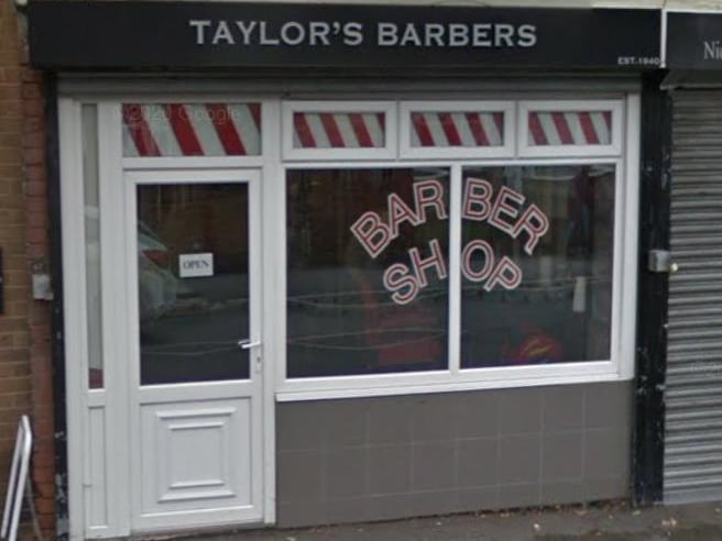 Taylor's Barbers, 47 Queen Mary's Road, New Rossington, DN11 0SL. Rating: 4.9/5 (based on 54 Google Reviews). "My regular barber for years, always great service!"