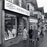 Shopping at Banner Cross, Sheffield, in 1974