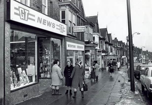Shopping at Banner Cross, Sheffield, in 1974