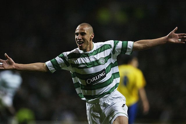 How many goals did Henrik Larsson score for Celtic?