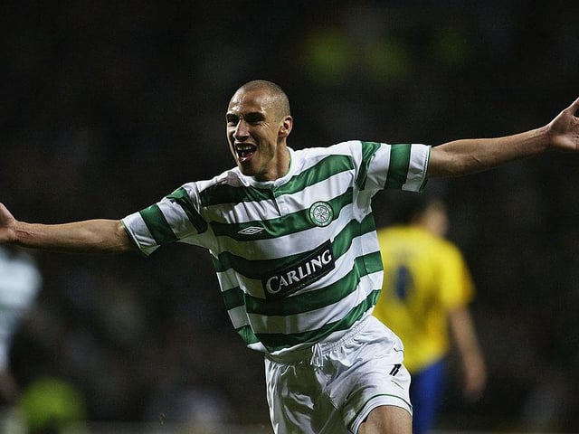How many goals did Henrik Larsson score for Celtic?