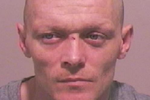 Bates, 38, whose address was given as Richard Street, Sunderland, was locked up for five years after he was convicted of committing robbery in May 2019.