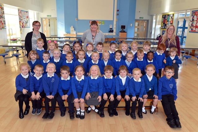 Reception class at North Wingfield Primary and Nursery Academy