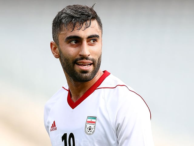 The Iran international is yet to score this term, but has proved his quality throughout his career. Club Burgge once paid over £4 million for his services in 2018-19 before allowing him to leave for free in the summer. He scored 12 goals in 22 games during the 2019-20 Belgium Pro League season for RSC Charleroi.  (Photo by Amin M. Jamali/Getty Images)