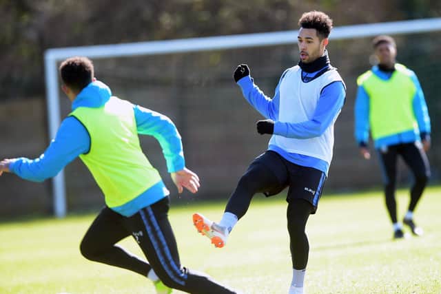 Andre Green is back out on the grass for Sheffield Wednesday. (via @SWFC)