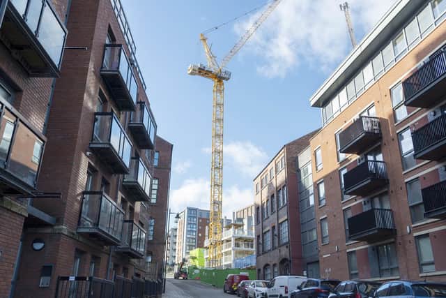 Construction company Graham is building 284 apartments, set to include a 13-storey tower, on Daisy Walk off Upper Allen Street.
Picture Scott Merrylees
