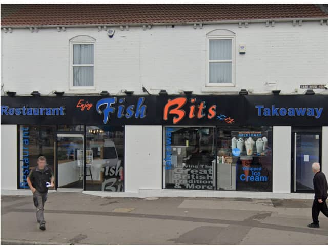 Fish Bits in Hyde Park.