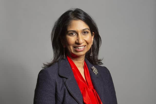 Suella Braverman QC. The Attorney General announce on TV last night she would run for Tory leadership if the Prime Minister resigned.