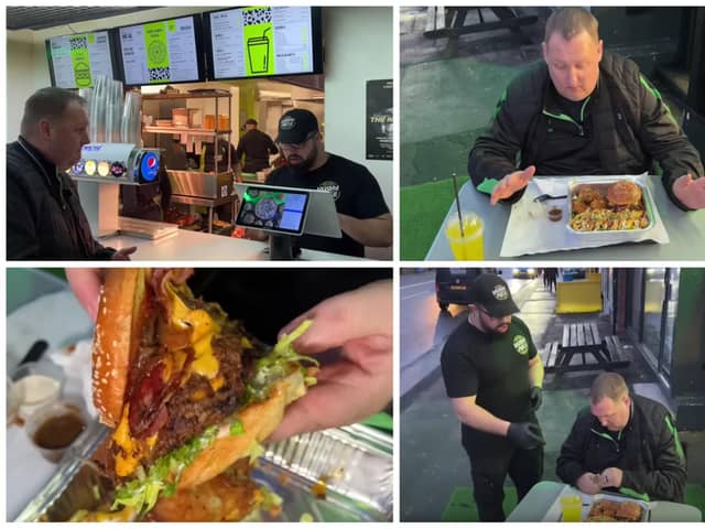 Danny Malin, who runs the Rate My Takeaway channel on YouTube, visited Smashed and Pulled on Abbeydale Road in Sheffield