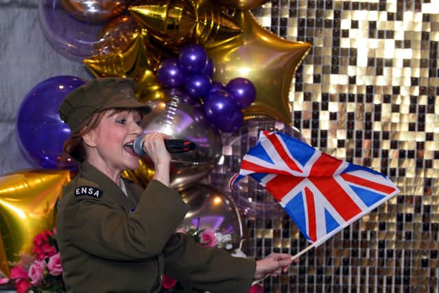 Vera Lynn Tribute Act Lorrie Brown, pictured.