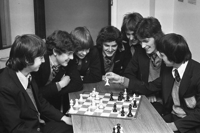 In 1977, the Hylton Red House school chess team played its way through to the preliminary stage of a national chess tournament. Remember this?
