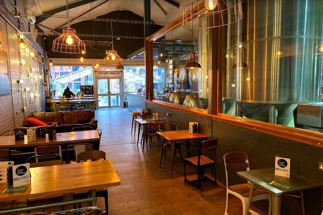 Triple Point Brewery + Bar, 178 Shoreham Street, Sheffield City Centre, Sheffield, S1 4SQ. Rating: 4.6/5 (based on 205 Google Reviews). "Great choice of craft beers and lagers.
Good selection of food and friendly staff."