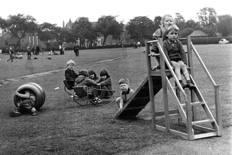 Members of the "Open air youth club" in West Park, Jarrow in August 1970. Remember it?