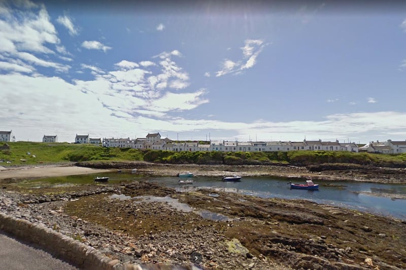 Portnahaven, on Islay, scored 34 out of 70 possible points.