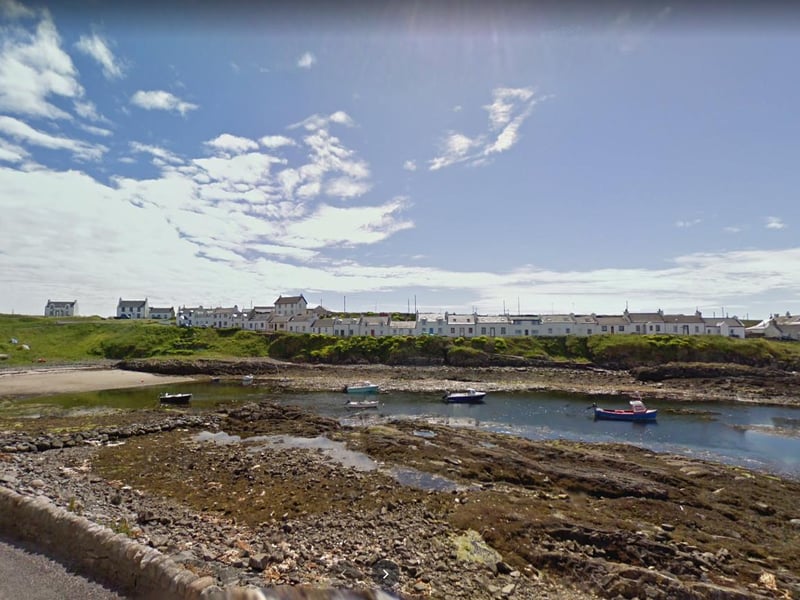 Portnahaven, on Islay, scored 34 out of 70 possible points.